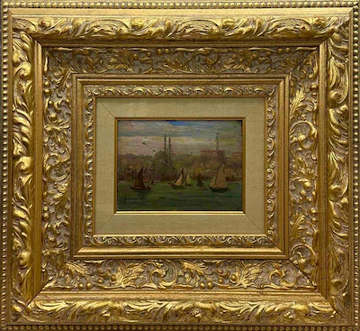 Şevket Dağ imzalı tablo — Yağlı Boya, 22×16 cm, 650.000 TL müzayede satışı