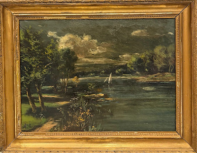 Ali Rıza Toroslu imzalı tablo — Yağlı Boya, 35×47 cm, 40.000 TL müzayede satışı