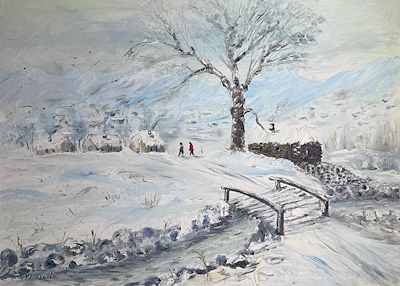 Kemalettin Furtana imzalı tablo — Yağlı Boya, 50×70 cm, 10.000 TL müzayede satışı