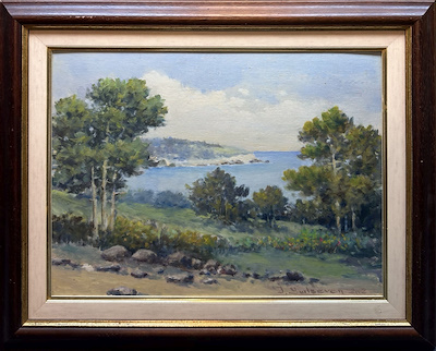 İsmet Yurtseven imzalı tablo — Yağlı Boya, 43×33 cm, 18.000 TL müzayede satışı