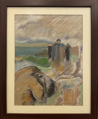 Mehmet Güler imzalı tablo — Yağlı Boya, 40×60 cm, 20.000 TL müzayede satışı