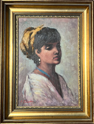 Bahri Töraydın imzalı tablo — Yağlı Boya, 25×35 cm, 8.000 TL müzayede satışı
