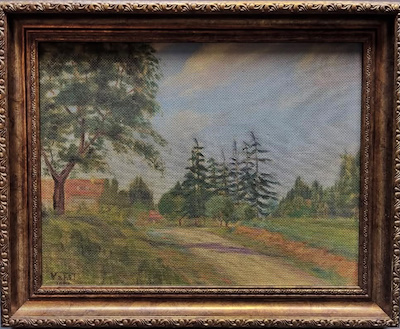 Vahit Armağan imzalı tablo — Yağlı Boya, 27×35 cm, 27.500 TL müzayede satışı
