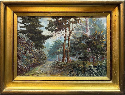 Ahmet Uzelli imzalı tablo — Yağlı Boya, 27×39.5 cm, 55.000 TL müzayede satışı