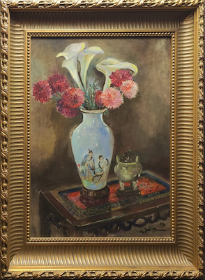 Nimetullah Gerasim imzalı tablo — Yağlı Boya, 90×72 cm, 95.000 TL müzayede satışı