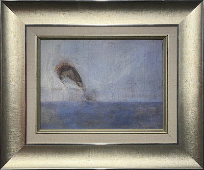 Oktay Anılanmert imzalı tablo — Yağlı Boya, 23×17 cm, 4.000 TL müzayede satışı