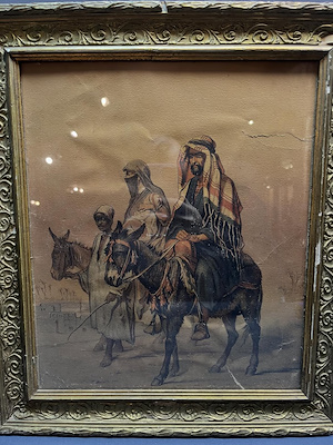 Amedeo Preziosi imzalı tablo — 23×34 cm, 47.500 TL müzayede satışı