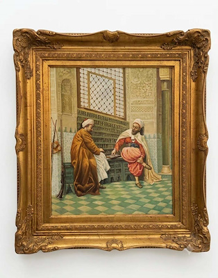 Oryantal imzalı tablo — Yağlı Boya, 83×73 cm, 27.500 TL müzayede satışı