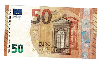 Eurozone 50 Euro 2017 *ERÖR* - ÇÇT- P# 23 - 140 × 77 mm | Gökçe
