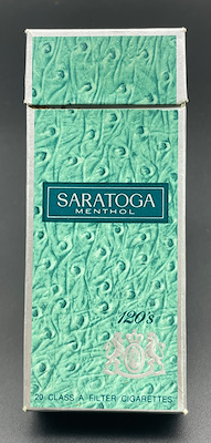 saratoga menthol cigarettes Amerika Saragota Menthol Marka Dolu Sigara Paketi-EnxBoy:5x12 cm