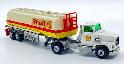 1973 Lesney Matchbox K-16/10 K-115 Tractor Shell Tanker Metal