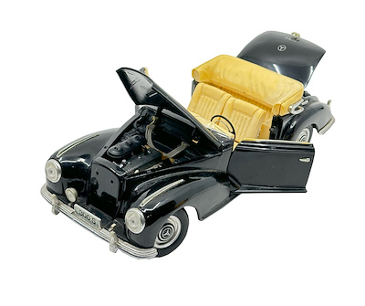 1955 Model Mercedes Benz 300S Metal Oyuncak Araba-EnxBoy : 25x6 cm