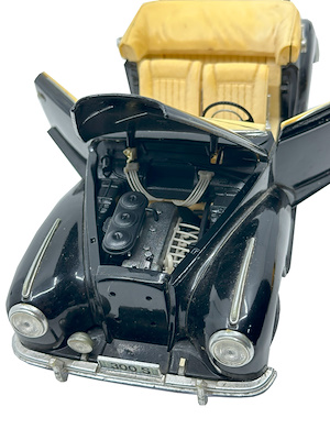 1955 Model Mercedes Benz 300S Metal Oyuncak Araba-EnxBoy : 25x6 cm