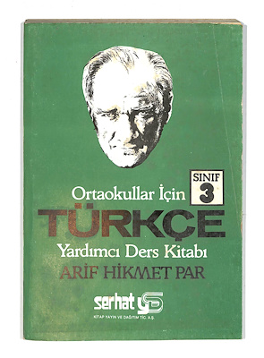 1980's Ortaokul 3.Sınıf Türkçe Yardımcı Ders Kitabı-EnxBoy : 16x23