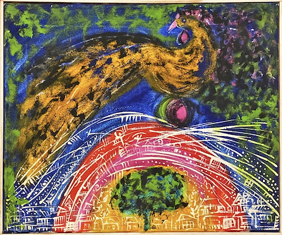 Jale Yılmabaşar imzalı tablo — Yağlı Boya, 40×50 cm, 7.500 TL müzayede satışı