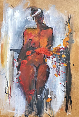 Şenay Öztürk imzalı tablo — Sulu Boya, 25×17 cm, 250 TL müzayede satışı