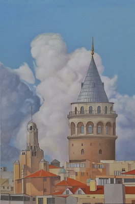 Zafer Uğur imzalı tablo — Yağlı Boya, 60×40 cm, 950 TL müzayede satışı