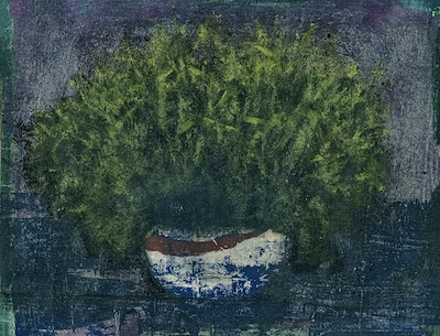 Ayşe Sade imzalı tablo — Akrilik Boya, 44×48 cm, 900 TL müzayede satışı