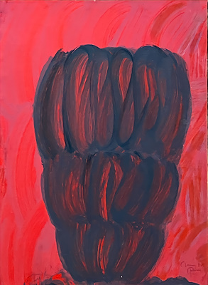 Ömer Uluç imzalı tablo — Yağlı Boya, 57×43 cm, 150.000 TL müzayede satışı