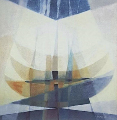 Ferruh Başağa imzalı tablo — 30×43 cm, 1.700 TL müzayede satışı