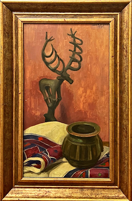 Ivon Karsan imzalı tablo — Yağlı Boya, 53×30 cm, 11.000 TL müzayede satışı