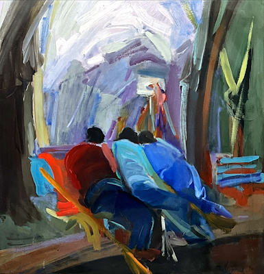 Metin Gönül imzalı tablo — Yağlı Boya, 90×90 cm, 8.750 TL müzayede satışı