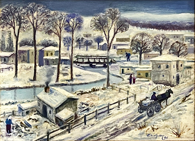 Erol Özden imzalı tablo — Yağlı Boya, 30×40 cm, 4.750 TL müzayede satışı