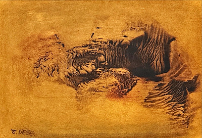 Erdoğan Değer imzalı tablo — Yağlı Boya, 25×36 cm, 4.250 TL müzayede satışı