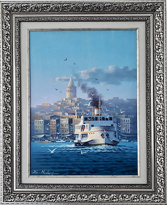 Zekeriya Malkoç imzalı tablo — Yağlı Boya, 40×30 cm, 1.200 TL müzayede satışı