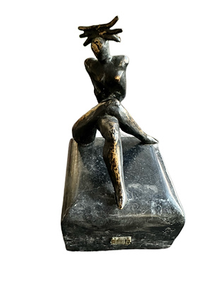 Rasin Konyar imzalı tablo — 12×10 cm, 3.750 TL müzayede satışı
