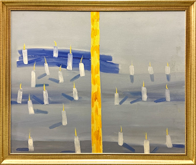 İbrahim Çiftçioğlu imzalı tablo — Yağlı Boya, 80×100 cm, 9.250 TL müzayede satışı