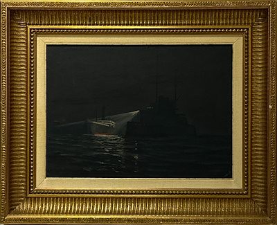 Diyarbakırlı Tahsin imzalı tablo — Yağlı Boya, 34×49 cm, 160.000 TL müzayede satışı