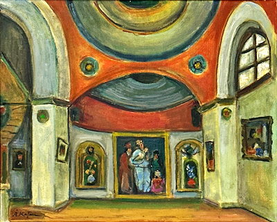 Arif Kaptan imzalı tablo — Yağlı Boya, 37×46 cm, 50.000 TL müzayede satışı