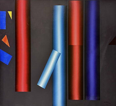 Adem Genç imzalı tablo — Yağlı Boya, 176×200 cm, 150.000 TL müzayede satışı