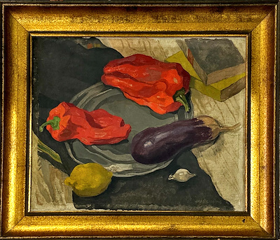 Jaab Cidding imzalı tablo — Yağlı Boya, 34×41 cm, 5.000 TL müzayede satışı