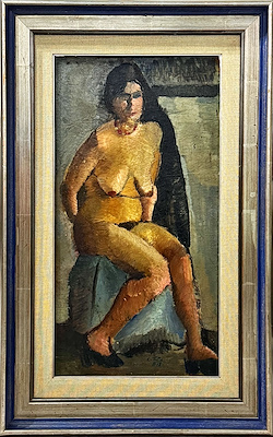 Cemal Tollu imzalı tablo — Yağlı Boya, 70×37 cm, 62.500 TL müzayede satışı