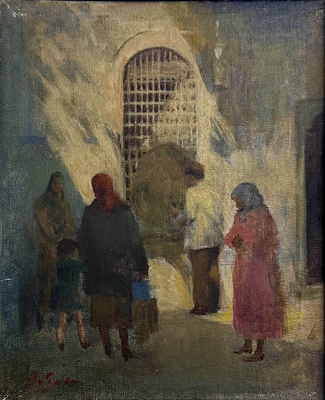 Edip Hakkı Köseoğlu imzalı tablo — Yağlı Boya, 24×20 cm, 72.500 TL müzayede satışı