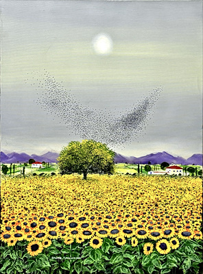 Halime Türkyılmaz imzalı tablo — Yağlı Boya, 80×60 cm, 11.000 TL müzayede satışı