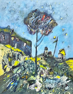 Habip Aydoğdu imzalı tablo — Yağlı Boya, 50×40 cm, 15.000 TL müzayede satışı