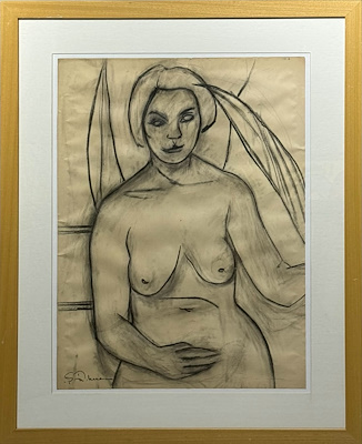 Şükriye Dikmen imzalı tablo — 65×50 cm, 30.000 TL müzayede satışı