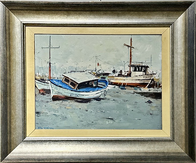 Elçi Erdiren imzalı tablo — Yağlı Boya, 30×40 cm, 4.000 TL müzayede satışı