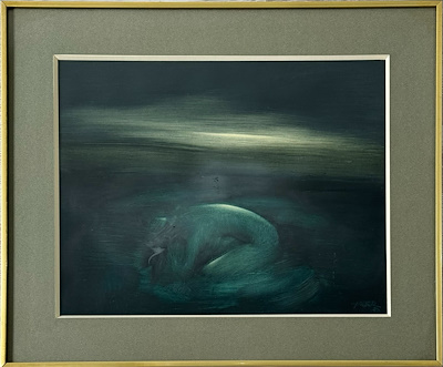 Tayfur Sanlıman imzalı tablo — Yağlı Boya, 35×45 cm, 3.000 TL müzayede satışı