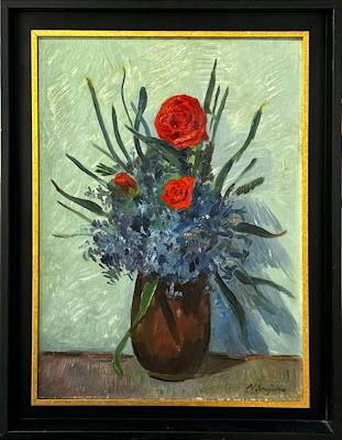 Nurettin Ergüven imzalı tablo — Yağlı Boya, 45×32 cm, 20.000 TL müzayede satışı