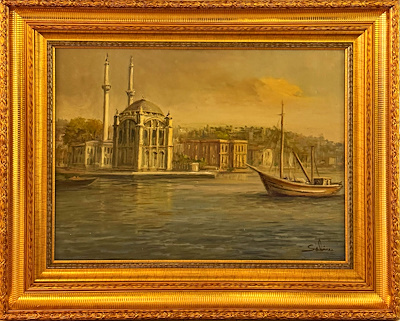 Salim Özüdoğru imzalı tablo — Yağlı Boya, 65×90 cm, 75.000 TL müzayede satışı