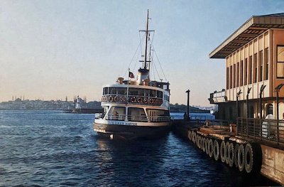 Fethi Çelik imzalı tablo — Yağlı Boya, 40×60 cm, 35.000 TL müzayede satışı