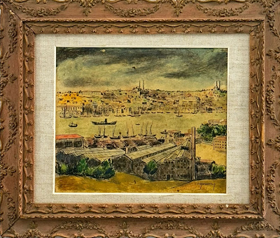 Fethi Karakaş imzalı tablo — Karışık Teknik, 15×18 cm, 6.500 TL müzayede satışı