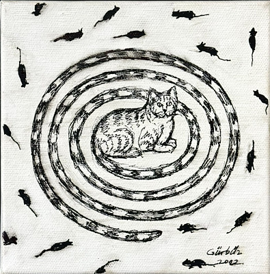 Gürbüz Doğan Ekşioğlu imzalı tablo — Yağlı Boya, 15×15 cm, 12.000 TL müzayede satışı
