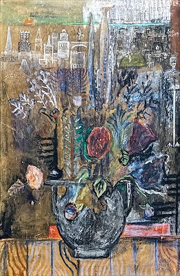 Cihat Burak imzalı tablo — Yağlı Boya, 50×35 cm, 200.000 TL müzayede satışı