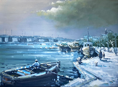 Sezgin Malkoç imzalı tablo — Yağlı Boya, 60×80 cm, 1.900 TL müzayede satışı
