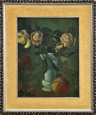 Abidin Elderoğlu imzalı tablo — Yağlı Boya, 35×28 cm, 165.000 TL müzayede satışı